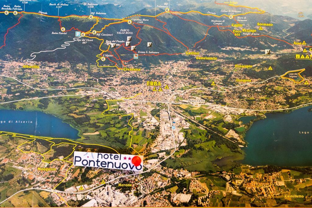 Hotel Pontenuovo Merone Eksteriør bilde